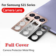 For Galaxy S21 Ultra Camera Lens Protector Metal Aluminum Alloy Ring Film for Samsung S21 Plus S21+ S21Ultra Camera Lens Frame 2024 - buy cheap