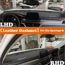 Leather Dashmat Accessories Car-Styling Dashboard Covers Pad  Dash Mat Sunshade  Carpet For Kia Sportage R 2018 2019 LHD RHD 2024 - buy cheap