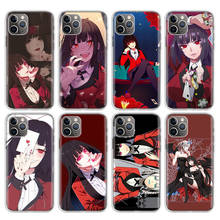 Funda de teléfono Anime Kakegurui para Apple Iphone 11, 12, 13 Pro, Mini 7, 8, 6S, 6G, X, XR, XS, Max Plus + SE, 5G, 5S 2024 - compra barato