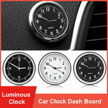 4 Colors Universal Luminous Mini Car Clock Dash Board Auto Interior Decoration Mechanics Quartz Clocks Car Accessories Gifts 2024 - buy cheap