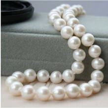 +++ 812 collar de perlas cultivadas Akoya blancas de 9-10mm, 17" 2024 - compra barato