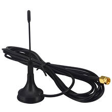 10 piece/lot GSM Antenna 900-1800 Mhz 2-3dbi SMA Male Plug Straight RG174 3M Cable with Magnetic Base Aerial 2024 - buy cheap