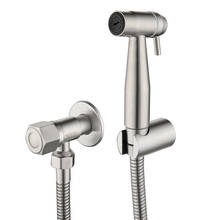 Bidet Spray Faucets Toilet Concealed Hot and Cold Bidet Spray Set Brushed Nickel Hand Held Sprayer Shattaf Bathroom Attachment 2024 - buy cheap