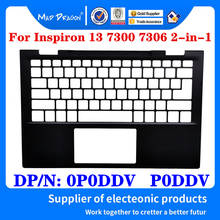 Новый оригинальный 0P0DDV P0DDV для ноутбука Dell Inspiron 13 7300 7306 2 в 1, сменный Упор для рук, верхняя крышка, чехол с клавиатурой 2024 - купить недорого