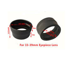 2PCS High Elasticity Rubber Microscope Eyepiece Telescope Camera Eyepiece Eye Cups Guards 2024 - buy cheap