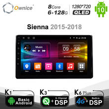 Ownice-Radio con GPS para coche, reproductor con Android 128, 6G + 2015G, DVD, Wifi, SPDIF, DSP, 4GLTE, BT5.0, 2018x10,0, para TOYOTA Sienna 1280-720 2024 - compra barato