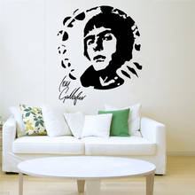 Liam Gallagher Portrait Wall Art Stickers Rock Music Star Signature Wall Decals Home Interior Decoraiton Poster AZ976 2024 - buy cheap