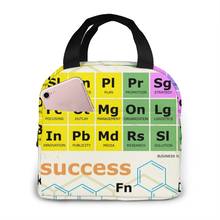 Portable Lunch Bag Business Periodic Table Thermal Insulated Box Tote Cooler Bag Bento Pouch Lunch Container Food Storage Bag 2024 - buy cheap