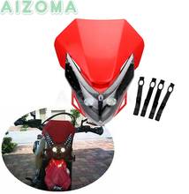 Enduro Motocross LED Headlight Fairing SMD Headlamp for Yamaha Suzuki Honda WRF DRZ CRF CRM XR 125 250 300 450 R/L/M Universal 2024 - buy cheap