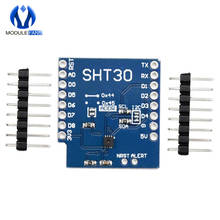 Sht30 escudo para wemos d1 mini sht30 i2c iic interface digital módulo de placa sensor umidade temperatura 2024 - compre barato