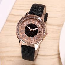 Relojes de mujer 3D de doble capa con números romanos, Dial de cuarzo, relojes de pulsera, reloj femenino 2024 - compra barato
