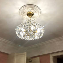 Postmodern simple crystal chandelier light luxury living room bedroom dining room villa creative lighting 2024 - buy cheap