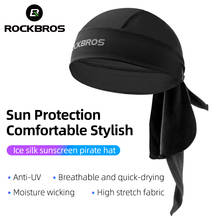 ROCKBROS Cycling Bicycle Bandana Breathable Wicking Elasticity Men Women Outdoor Running Hiking Sunscreen Cap Headwear Headband 2024 - buy cheap