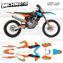 Mchmfg-adesivos gráficos para ktm 125 250, 300, 350, 450, sx, sxf 2016, 2017, 2018, exc, excf, xcw 2017, 2018, 2019 2024 - compre barato