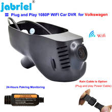 Plug and play wifi traço cam carro dvr para volkswagen vw golf polo tiguan passat touran jetta arteon touareg multivan magotan eos 2024 - compre barato