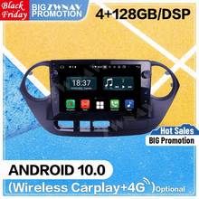 4+128G DSP Carplay Android 10 Screen Player For Hyundai I10 2013 2014 2015 2016 GPS Navigation Head Unit Auto Radio Audio Stereo 2024 - buy cheap