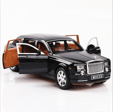 Alloy car model 1:24 phantom car model boy audio visual toy car six door car toy children's birthday gift 2024 - buy cheap