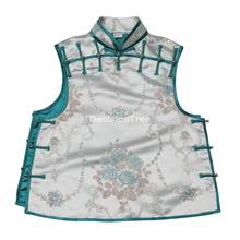 2022 embroidery qipao traditional chinese vest women oriental hanfu vest female cheongsam retro jacquard elegant lady vest 2024 - buy cheap