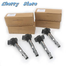 New 4Pcs 07K 905 715 F Ignition Coils For VW Jetta Golf Passat Tiguan CC Audi A4 A6 A8 TT Q3 Q5 R8 2.0L 07K905715G 06H905115B 2024 - buy cheap