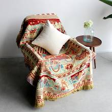 130*180cm Geometric Blanket Rug Sofa Cover Tapestry Throw Sofa Towel Bedding Sheet Adults Home Travel Cobija Cobertor 2024 - buy cheap