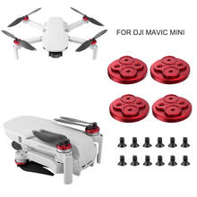 4PCS Upgraded Motor Cover Cap for DJI Mavic Mini RC Drone Dust-proof  Engine Protector Guard Protective Accessory Aluminium 2024 - buy cheap