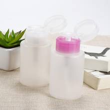 150ml Handy Press Container Nail Polish Remover  Empty Bottle Makeup Accessories 2024 - buy cheap