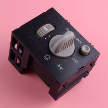 DWCX-Interruptor de atenuación de Faro, accesorio de plástico negro, compatible con GMC tatoo, saturan, Silverado, Sierra 93443101, 1995, 1996, 1997, 1998, 1999, 2000 2024 - compra barato
