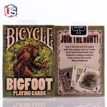 1 Deck Bicycle BigFoot Playing Cards Poker Size USPCC Magic Cards New Sealed Collectable Cards Magic Tricks Props for Migician 2024 - buy cheap
