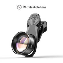 Объектив APEXEL мобильный телефон lens 4K HD 2X, телескопический объектив, телеобъектив с зумом для камеры iPhone, Xiaomi, все смартфоны, Прямая поставка 2024 - купить недорого