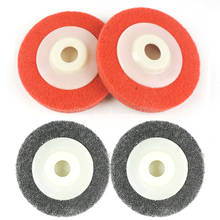 1Pcs 100*16 Angle Polishing Wheel Nylon Fiber Non Woven Abrasive Disc Buffing Pad Grinding Metal Wood On Grinder Ceramics Tool 2024 - buy cheap