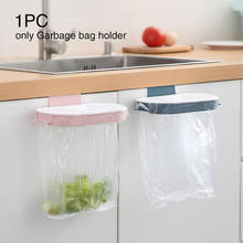 1Pc Garbage Bag Holder Kitchen Cabinet Door Basket Hanging Trash Can Waste Bin Garbage Rack Tool Storage Holders Trash Racks 2024 - buy cheap