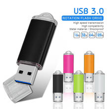 Metal Pen Drive 128GB USB Flash Drive 64GB 32GB 16GB 8GB USB Flash Pendrive Memory 3.0 Stick 64 Gb Cle Usb Disk Storage Devices 2024 - buy cheap