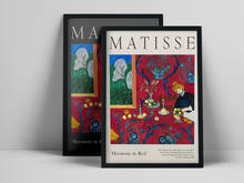 Абстрактная Женская портретная картина Матисс масляная живопись на холсте квадратные постеры и Фотогалерея Декор для гостиной 2024 - купить недорого