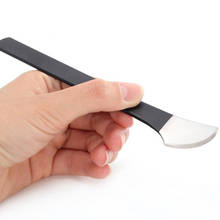 Cuchillo de corte de cuero, herramienta de artesanía de cuero, cuchillo de mango afilado, herramienta de bricolaje 2024 - compra barato