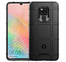 Huawei Mate 20X Carbon Fiber Silicone Phone Case For Huawei Mate 20 X 5G Case Rugged Armor Shock Absorption Shockproof Cover 2024 - buy cheap