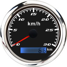 Boat Digital Speedometer Gauge Universal 30/60/120/200 km/h Speed Odometer Stainless Steel Bezel Without GPS Antenna 85MM 2024 - buy cheap