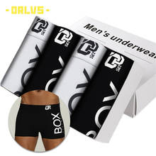 4pc/Lot ORLVS Boxer shorts Fashion Men Boxers Men Underwear Sexy Man Panties Cotton Soft Boxer Mesh Breathable Mens Hombre Cueca 2024 - buy cheap