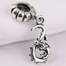 Original Vintage Cute Chinese Zodiac Dragon Pendant Beads Fit 925 Sterling Silver Bead Charm Bracelet Diy Jewelry 2024 - buy cheap