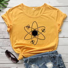 Camiseta de Ciencia de abejas suave Premium, divertida Camiseta con estampado de abeja de miel, Camiseta estampada de manga corta de apicultor 2024 - compra barato