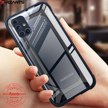 Противоударный тонкий прозрачный чехол Rzants для Samsung Galaxy M51, M31, M31S 2024 - купить недорого