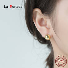 La Monada Cute Hoop Earrings For Women Silver 925 Minimalist Fine Women Earrings In Jewelry Hoop Earrings 925 Sterling Silver 2024 - buy cheap
