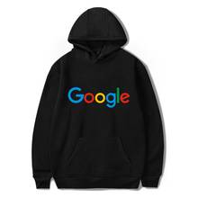 Sudadera con capucha de Google para hombre y mujer, suéter de algodón con cuello redondo y logotipo de Google, ropa de moda para invierno, novedad 2024 - compra barato