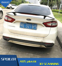 Спойлер для Mondeo 2012-2015 Ford Mondeo Спойлер ABS Материал заднее крыло автомобиля праймер цвет задний спойлер 2024 - купить недорого