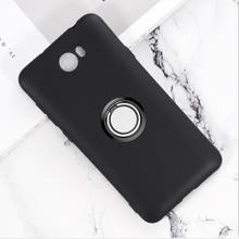 For Huawei Y5 II Back Ring Holder Bracket Phone Case Cover Phone TPU Soft Silicone Cover On Y5II 2 Honor Play 5 U29 U19 U09 L21 2024 - buy cheap