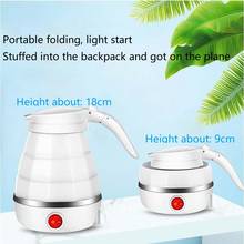 Portable Foldable Electric Kettle Silicone Mini Small Electric Kettles Travel Water Boiler Camping Kettle 2024 - buy cheap