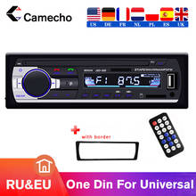 Camecho Bluetooth JSD 520 Car Radio Stereo MP3 Player Wireless Audio adapter AUX-IN FM U Disk Playing 1 Din With Remote control 2024 - buy cheap