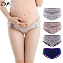 ZTOV 4Pcs/lot Maternity Panties Pregnancy Underwear Briefs Clothing For Pregnant Women Cotton Low Waist Panty Shorts Clothes XXL 2024 - buy cheap