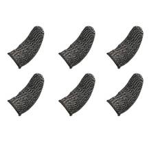 HOT-Finger Sleeves for Gaming Mobile Game Contact Sn Finger Cot Smooth Thin Anti-Sweat for PUBG Mobile Games(6 Pcs) 2024 - buy cheap