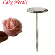 3cm Stainless Steel Piping Nail Ice Cream Cake Decorating Tools Baking Piping Stands Tools DIY Needle Stick Cake Flower Nails 2024 - buy cheap