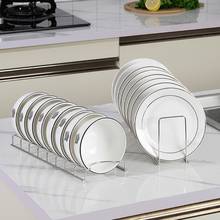 Kitchen Organizer Stainless Steel Dish Bowl Rack Drying Shelf Utensil Cutlery Drainer Holder 2024 - buy cheap